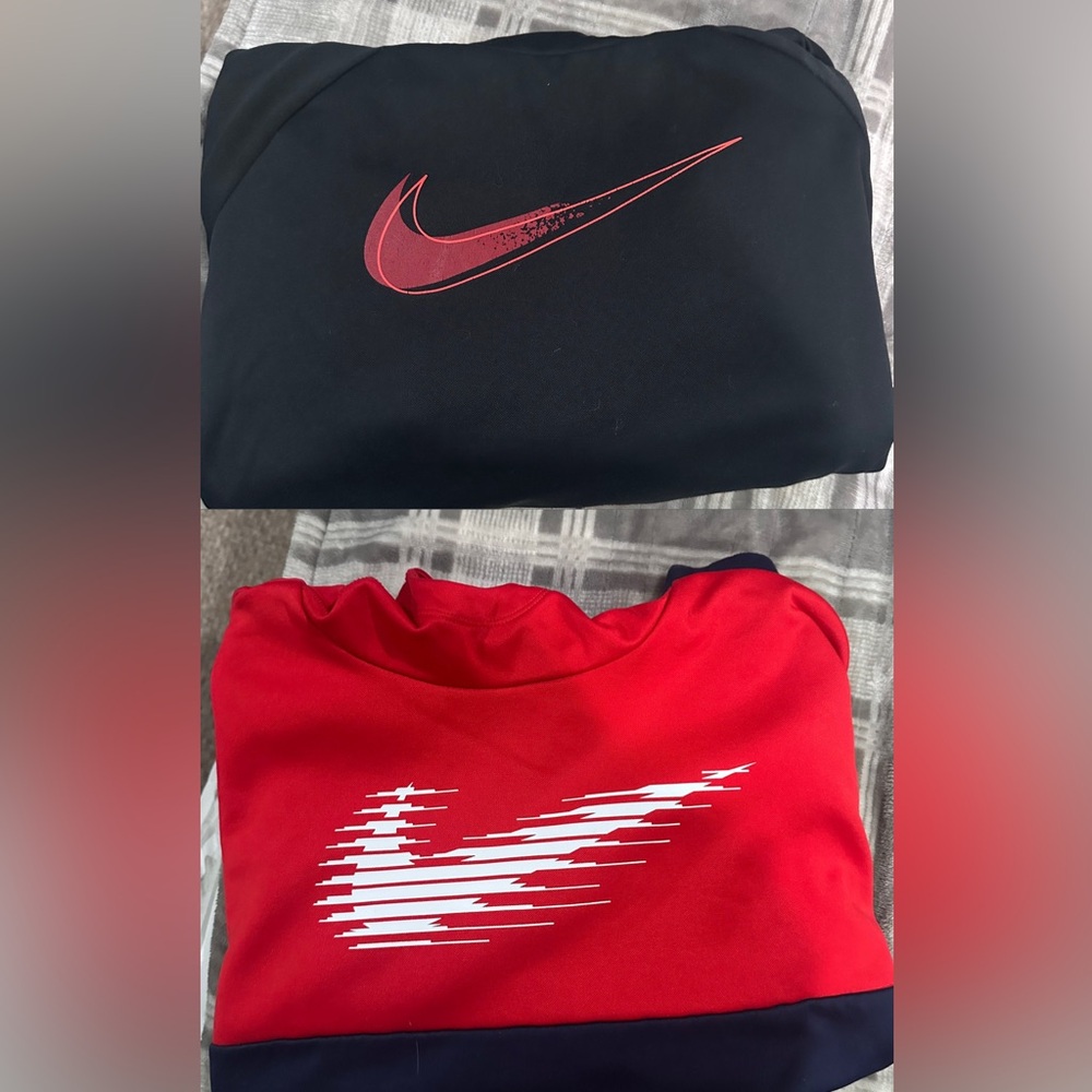 2 set of youth XL Nike sweatshirts